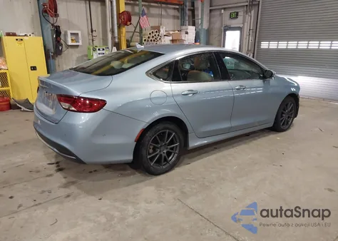 2015 Chrysler 200 C из США, поврежденный, VIN 1C3CCCCB9FN714390
